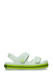 Sandali con strappi Verde Crocs