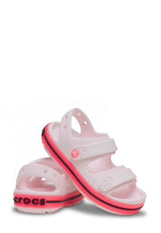 Sandali con strappi Rosa Crocs