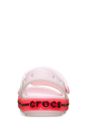 Sandali con strappi Rosa Crocs