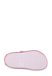 Sandali con strappi Rosa Crocs