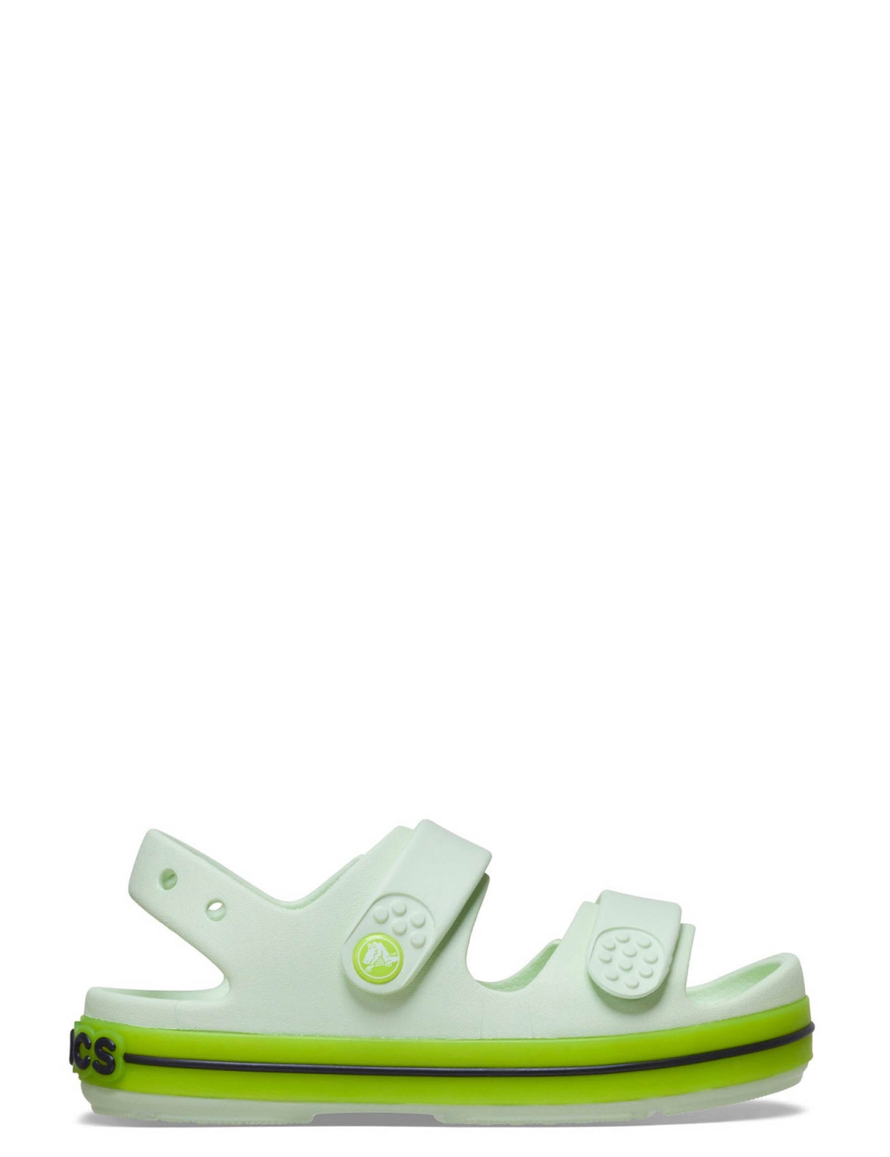 Sandali con strappi Verde Crocs