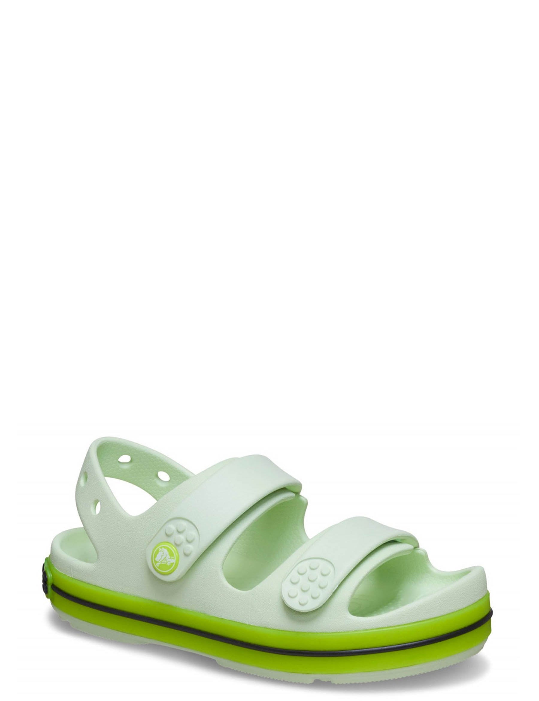 Sandali con strappi Verde Crocs