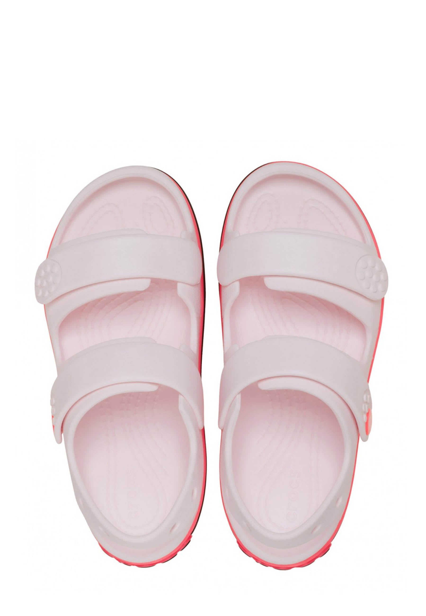 Sandali con strappi Rosa Crocs