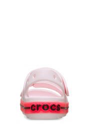 Sandali con strappi Rosa Crocs