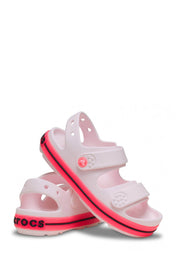 Sandali con strappi Rosa Crocs
