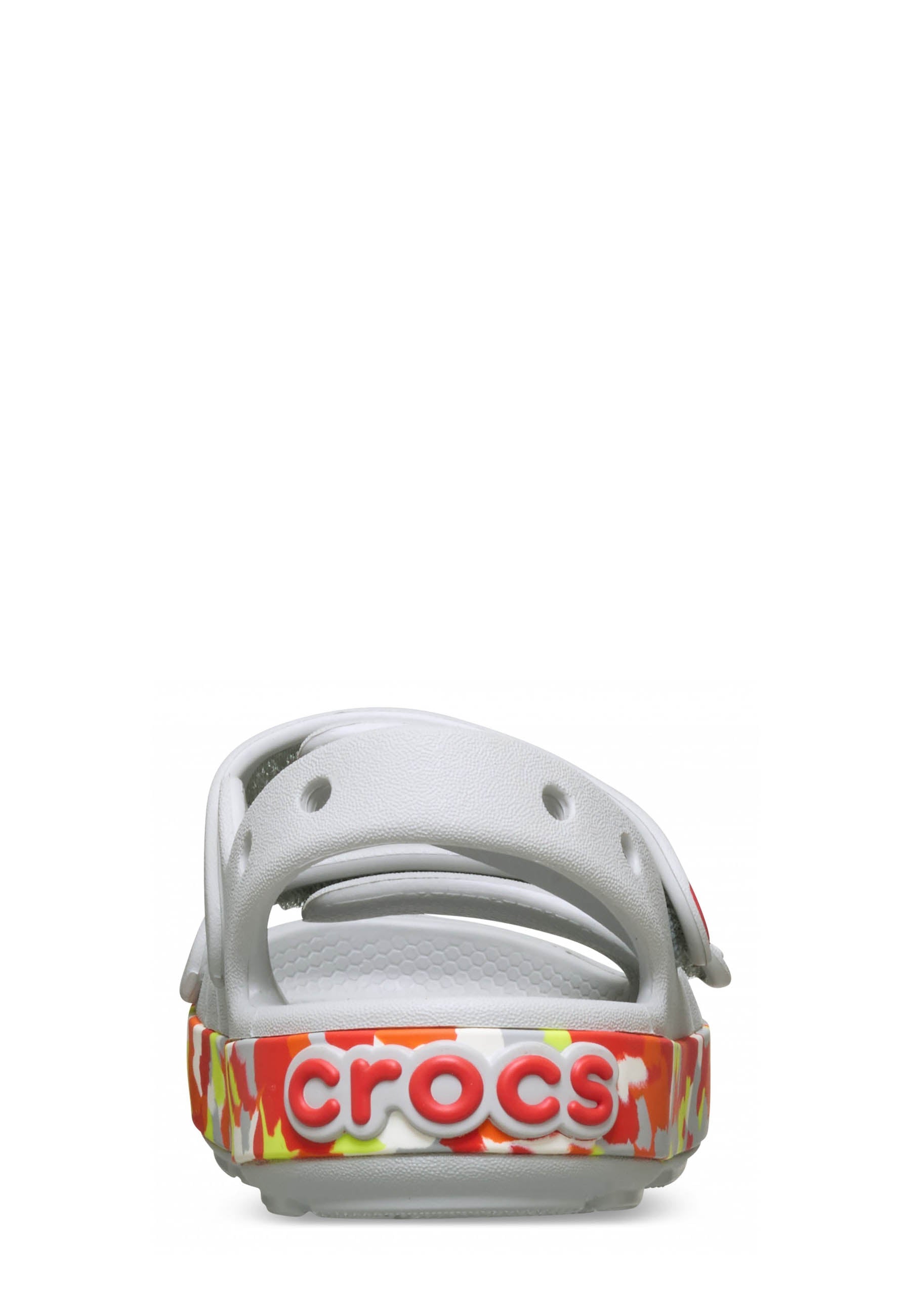 Sandali con strappi Grigio Crocs