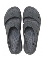 Sandali zeppa Grigio Crocs