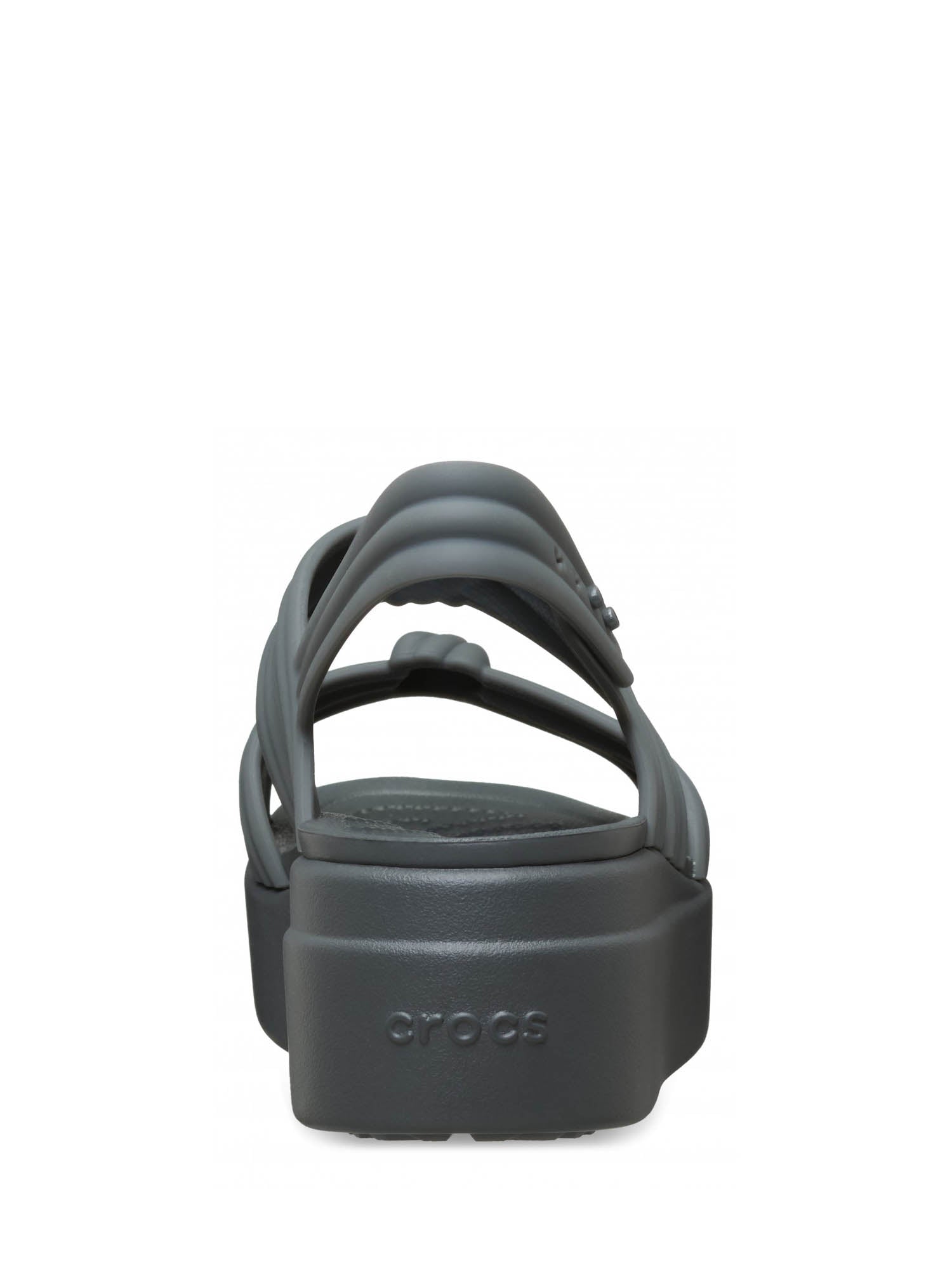 Sandali zeppa Grigio Crocs