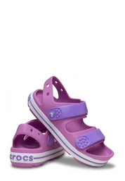 Sandali con strappi Viola Crocs
