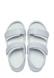 Sandali con strappi Avorio Crocs