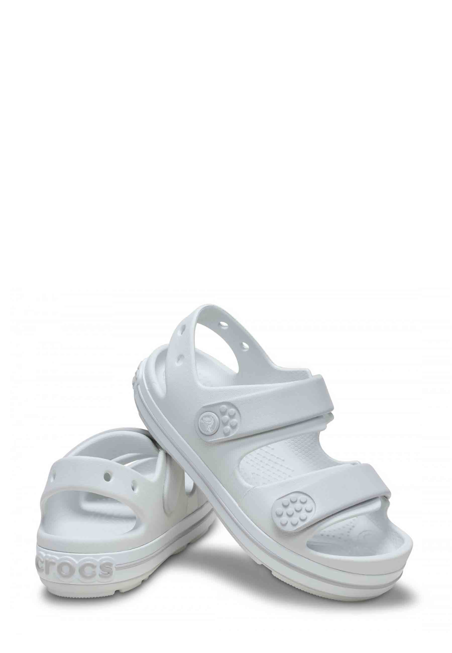 Sandali con strappi Avorio Crocs