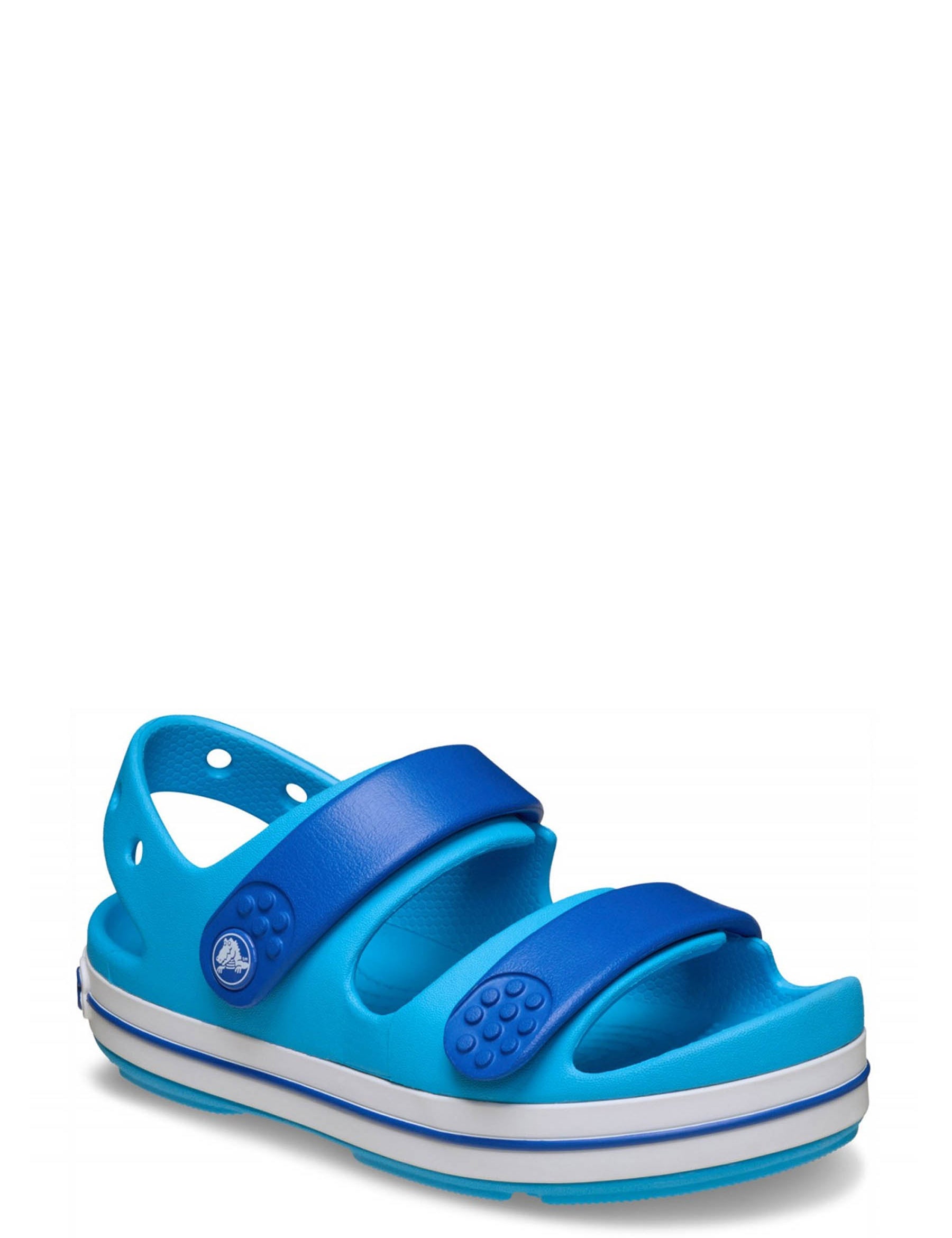 Sandali con strappi Celeste Blu Crocs