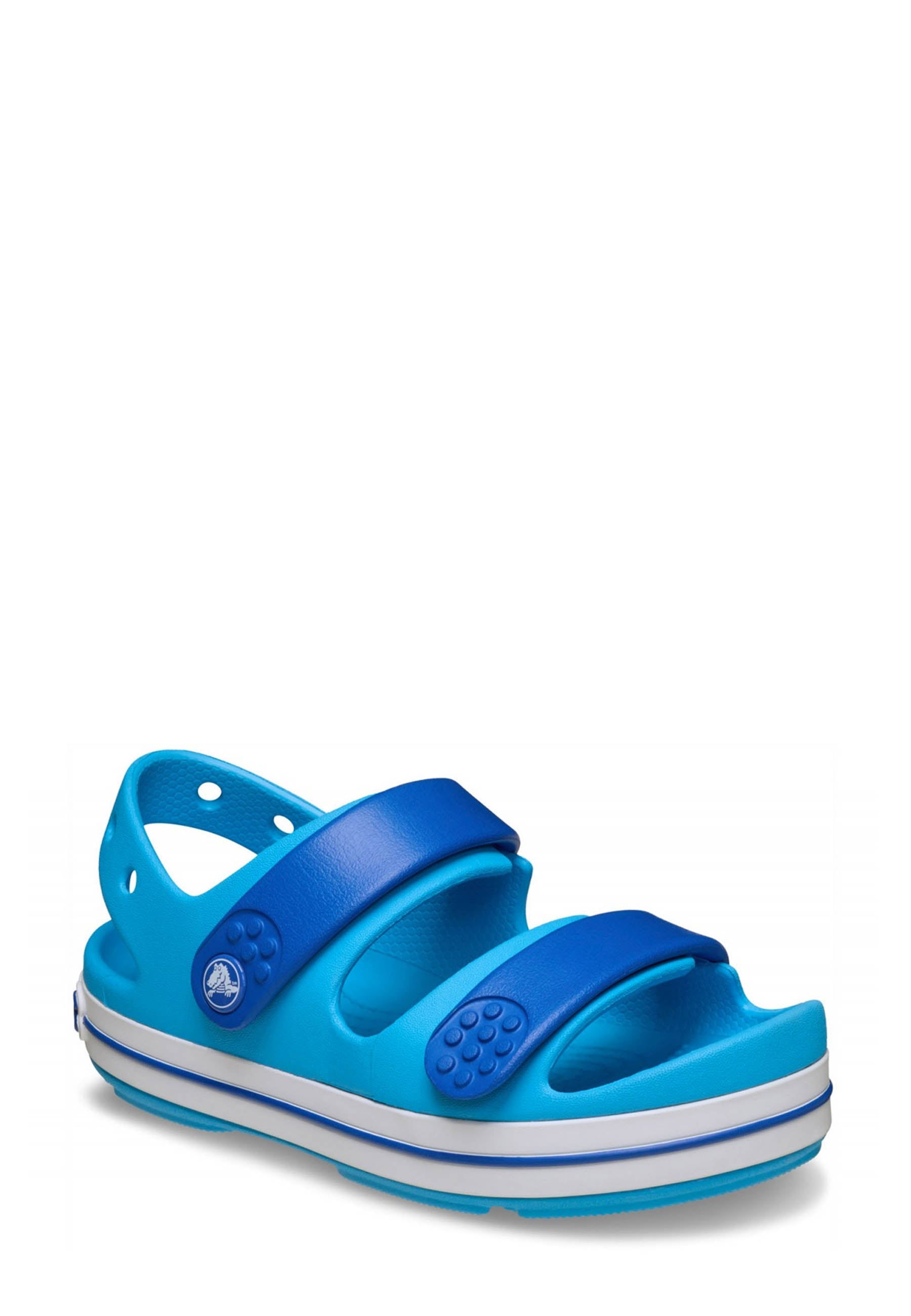Sandali con strappi Celeste Blu Crocs