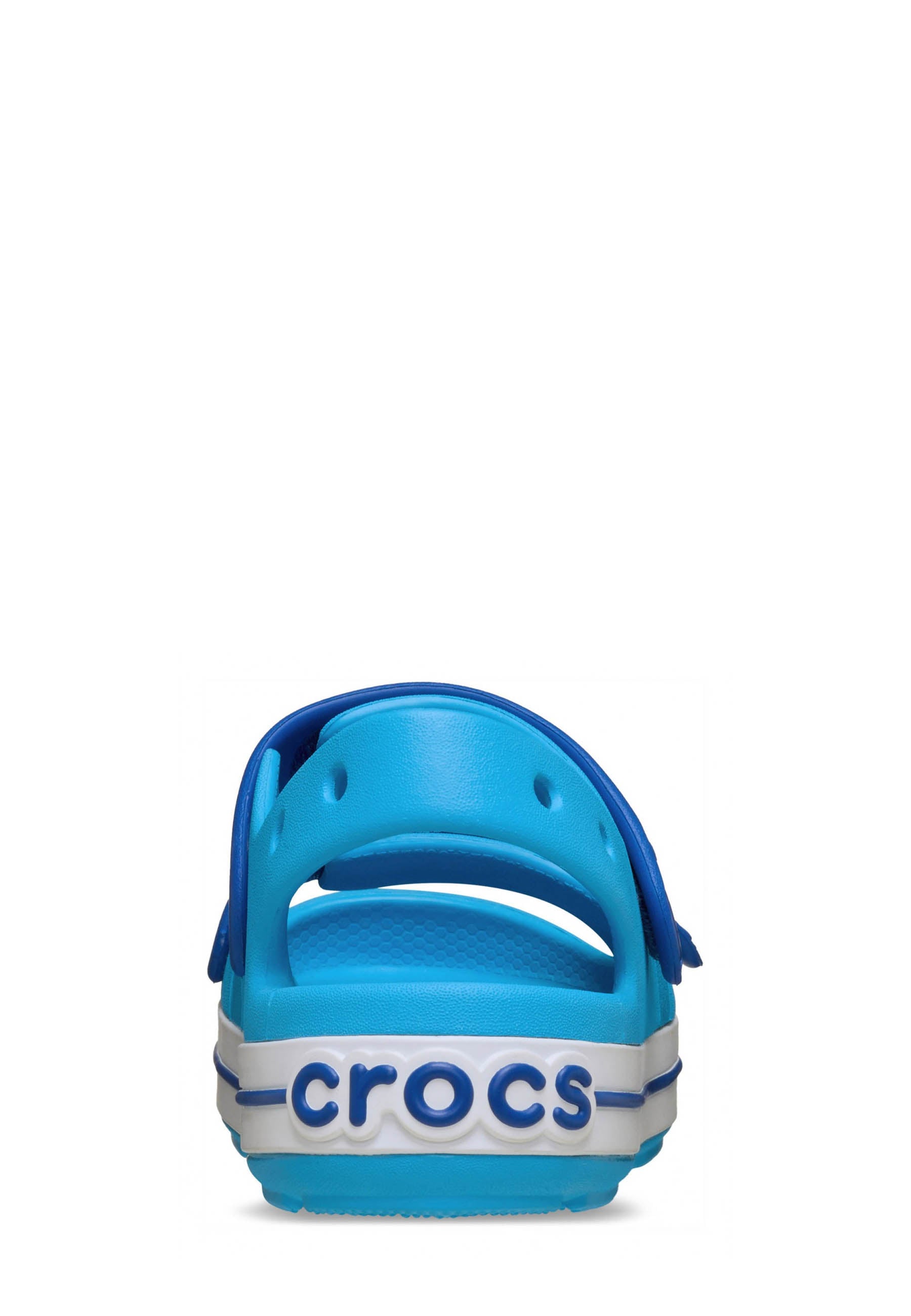 Sandali con strappi Celeste Blu Crocs