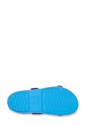 Sandali con strappi Celeste Blu Crocs