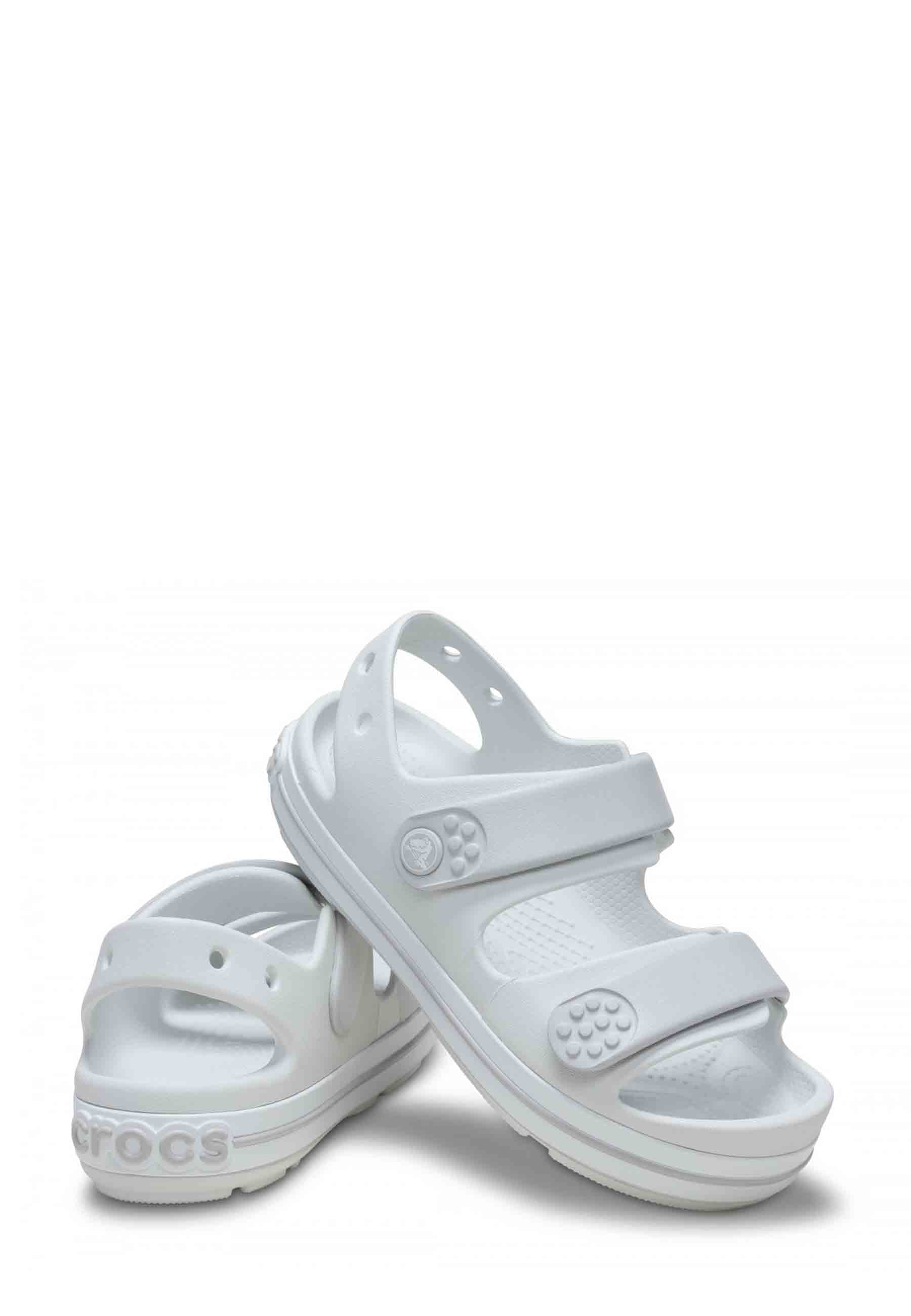 Sandali con strappi Avorio Crocs