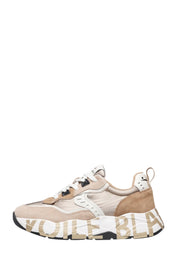 Sneakers Beige Voile Blanche
