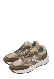 Sneakers Marrone Voile Blanche