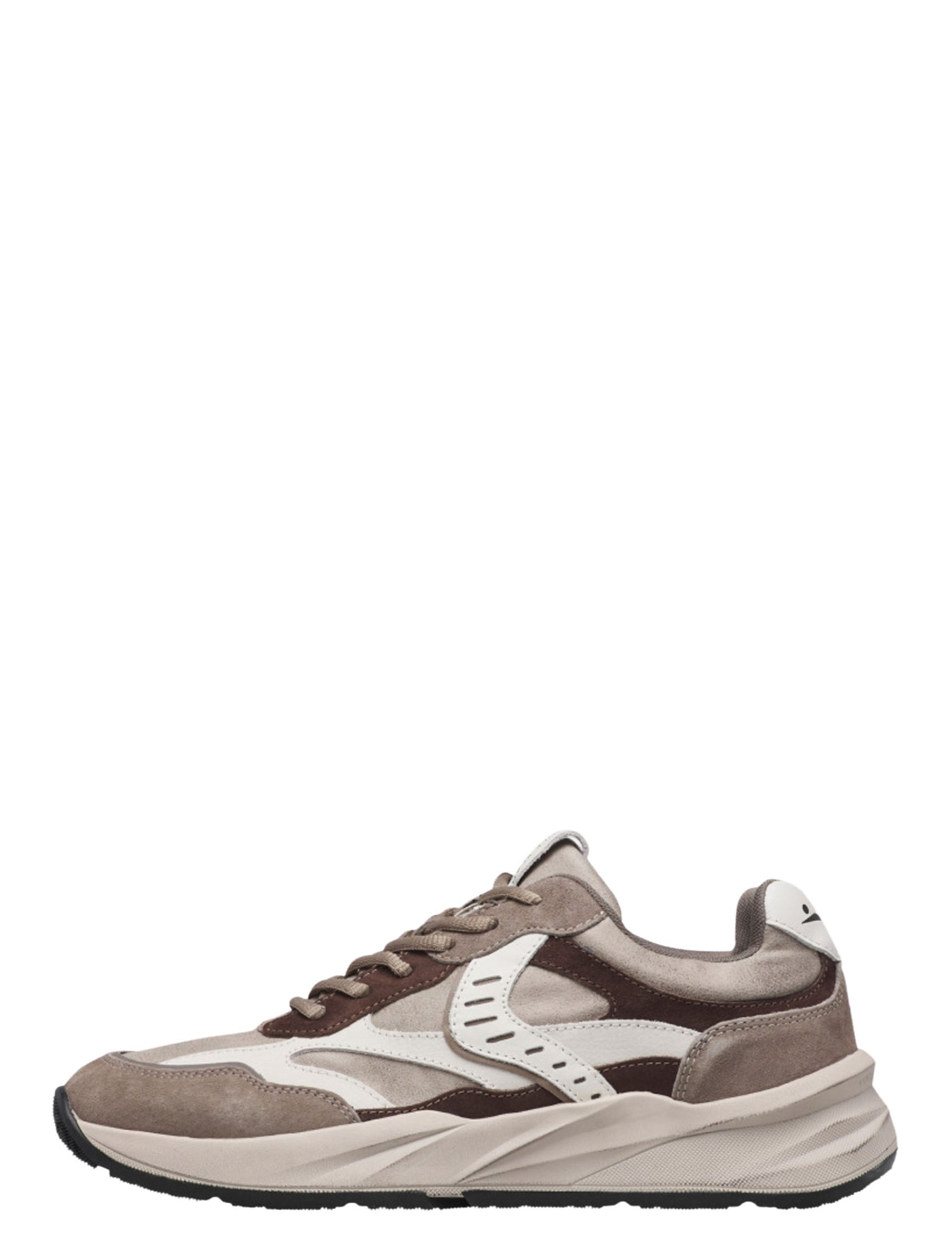 Sneakers Marrone Voile Blanche