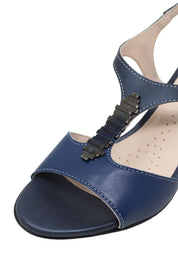 Sandali tacco Blu Melluso