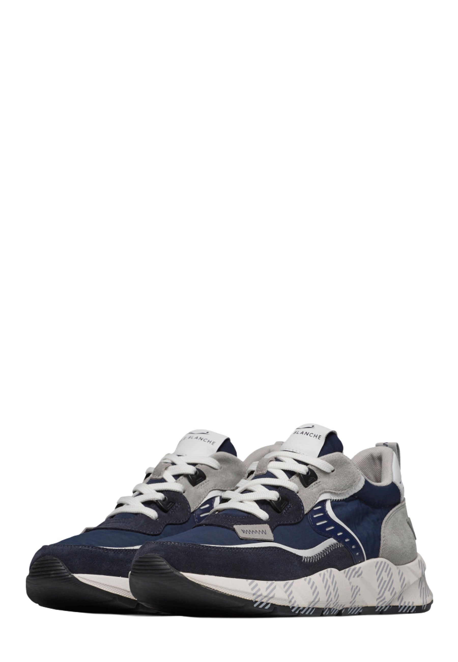 Sneakers Blu Voile Blanche