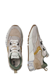 Sneakers Beige Voile Blanche