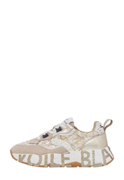 Sneakers Beige Voile Blanche