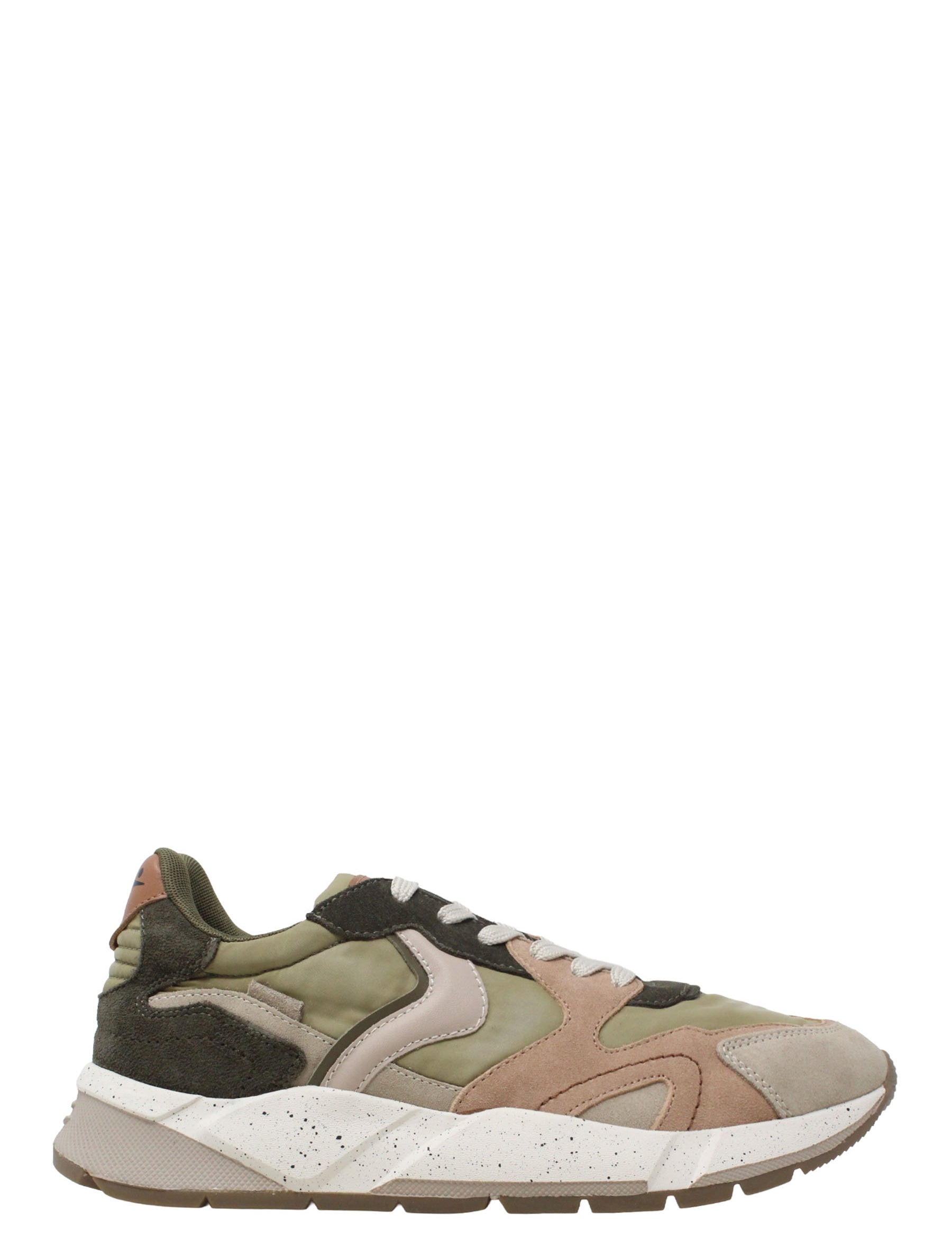 Sneakers Verde Voile Blanche