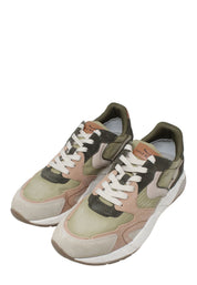 Sneakers Verde Voile Blanche
