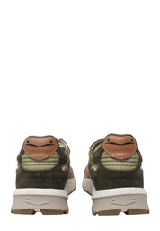 Sneakers Verde Voile Blanche