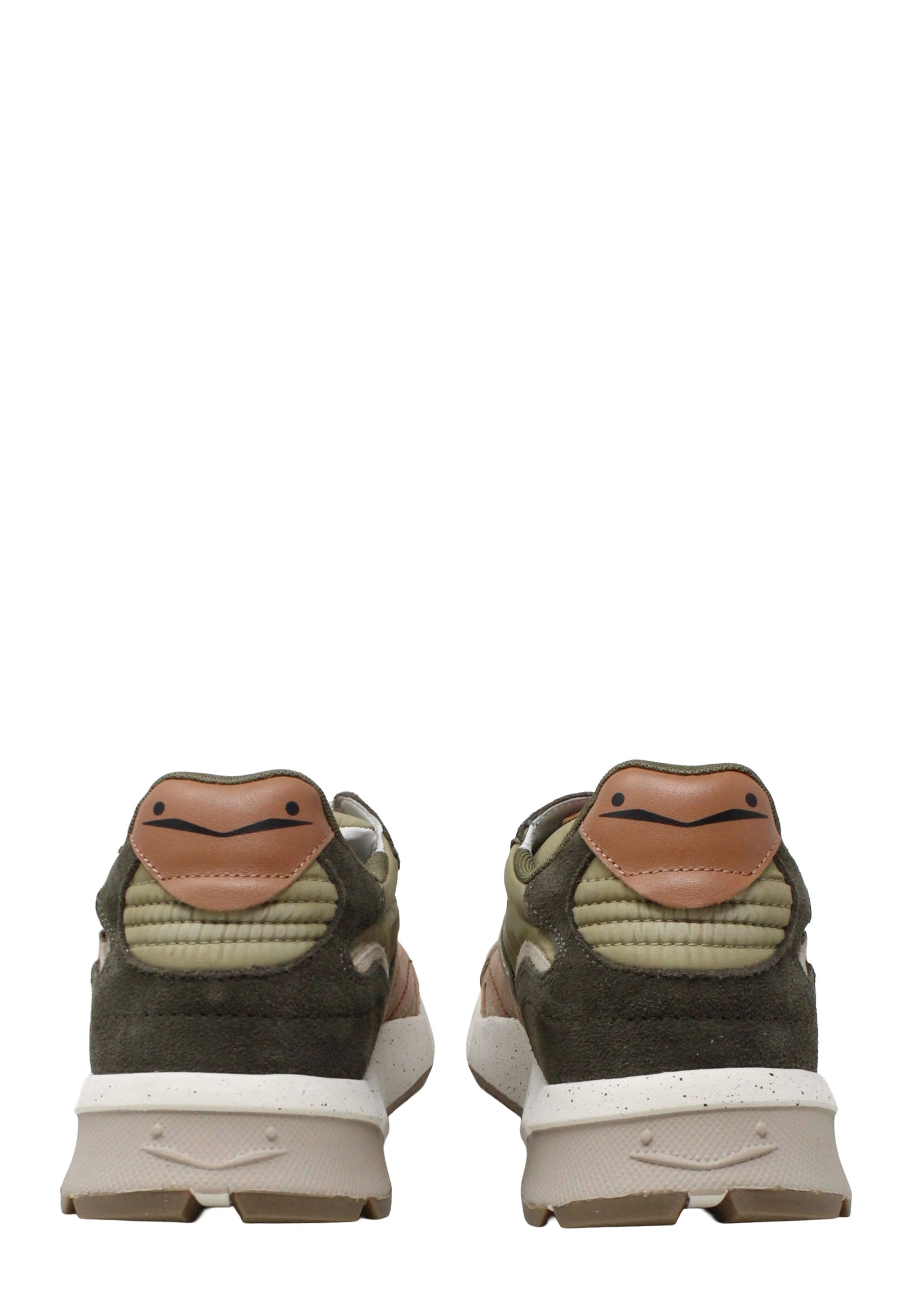 Sneakers Verde Voile Blanche