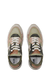 Sneakers Verde Voile Blanche