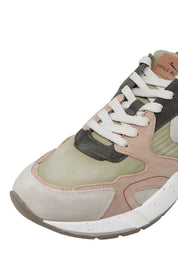 Sneakers Verde Voile Blanche