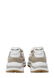 Sneakers Beige Voile Blanche
