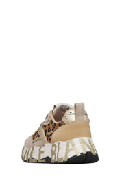Sneakers Beige Voile Blanche