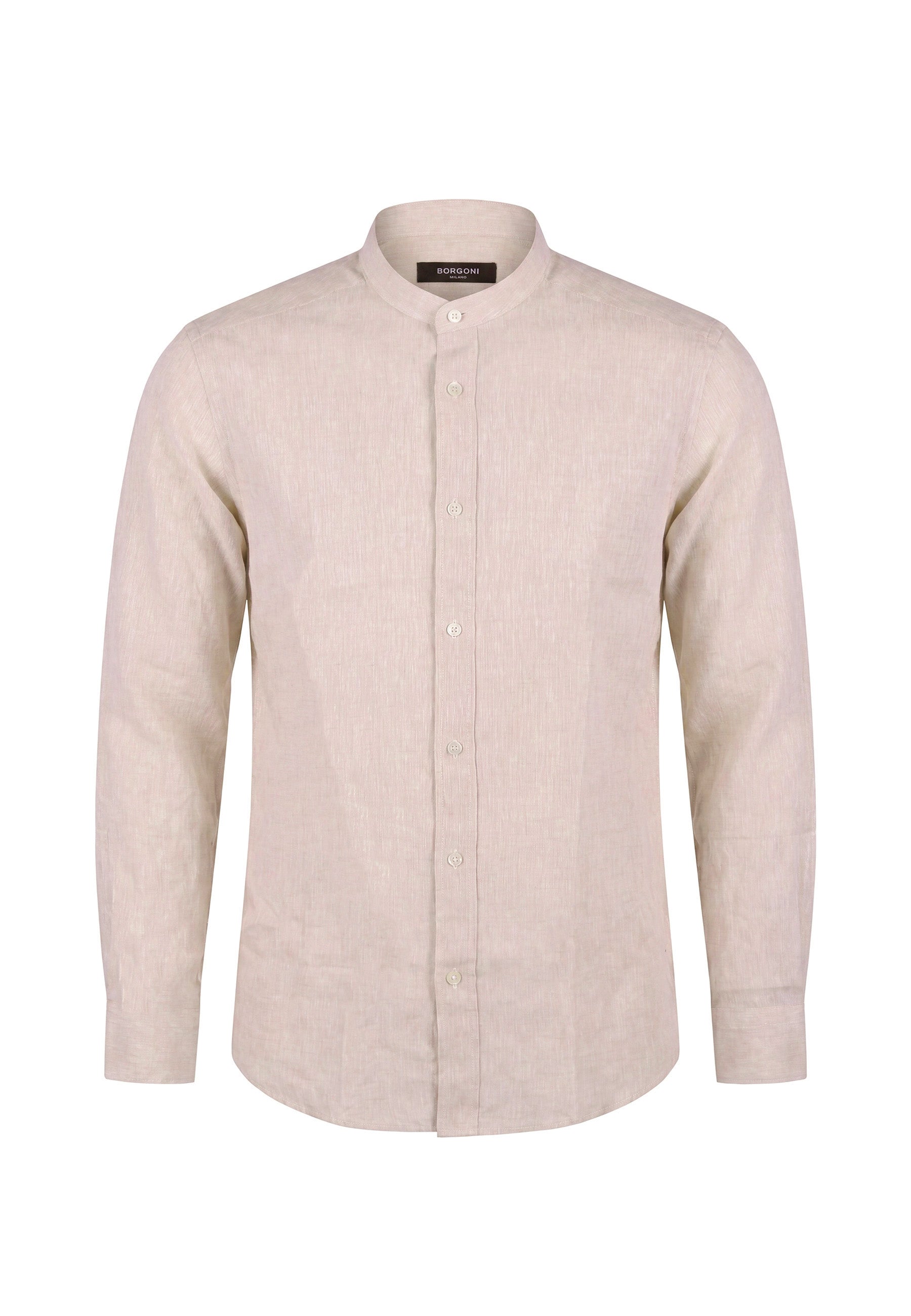 Camicie Beige Borgoni Milano