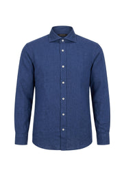 Camicie Blu Chiaro Borgoni Milano