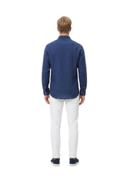 Camicie Blu Chiaro Borgoni Milano