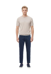 Pantaloni Blu Scuro Yes-zee