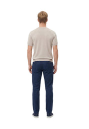 Pantaloni Blu Scuro Yes-zee