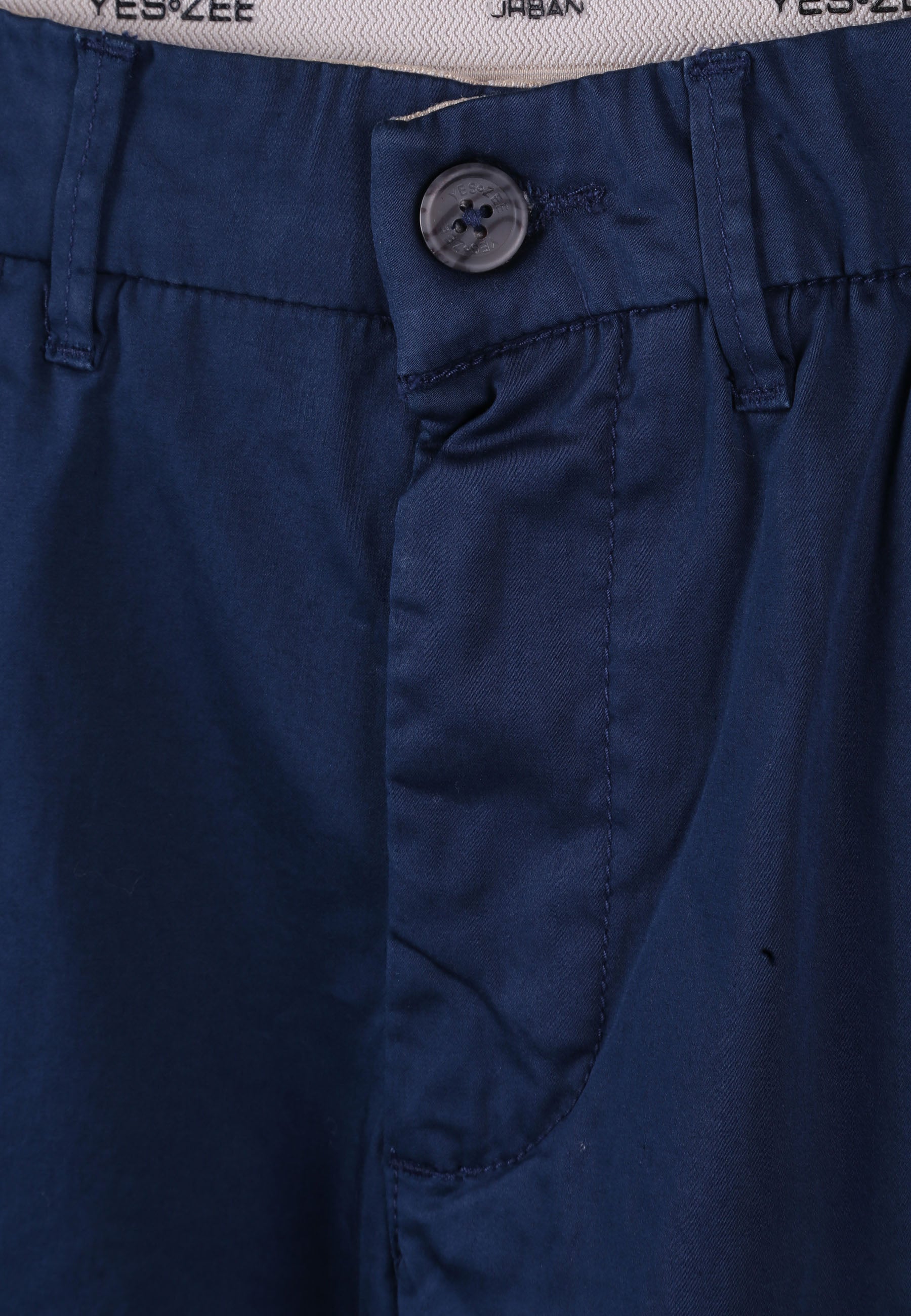 Pantaloni Blu Scuro Yes-zee