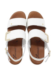 Sandali zeppa Bianco Susimoda