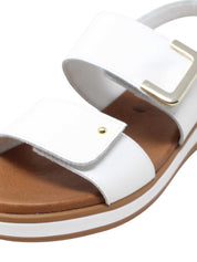 Sandali zeppa Bianco Susimoda