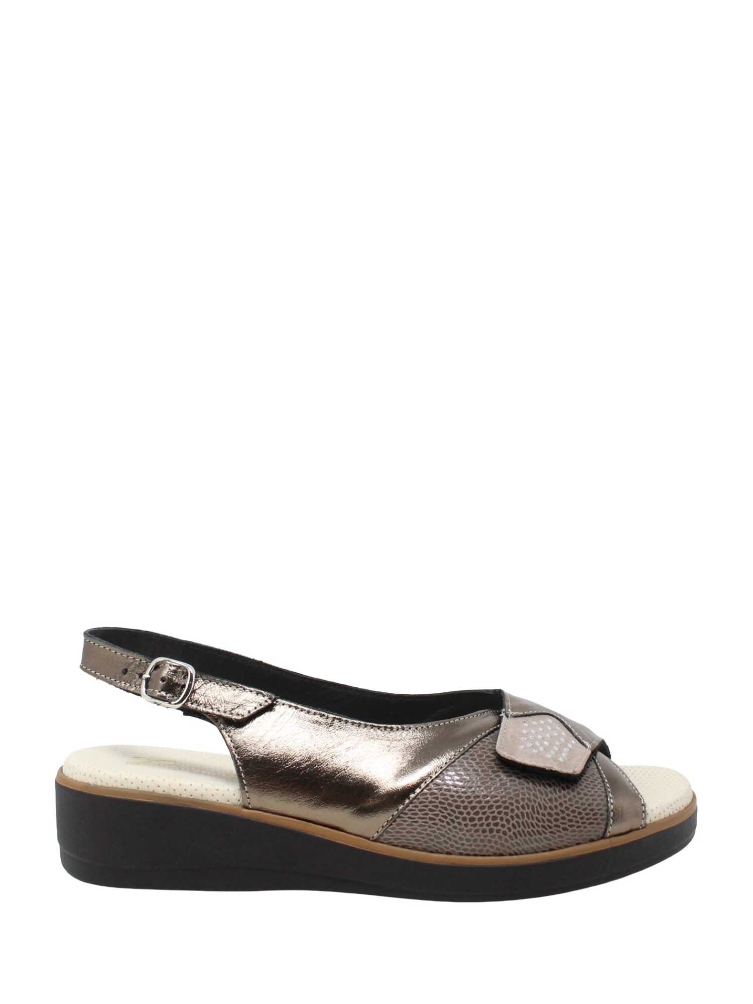 Sandali zeppa Grigio Susimoda