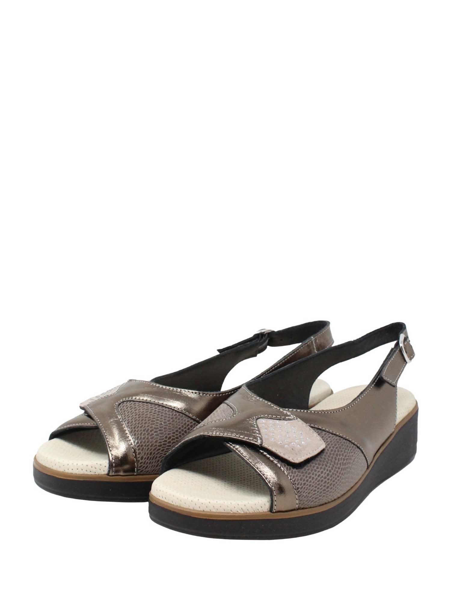 Sandali zeppa Grigio Susimoda