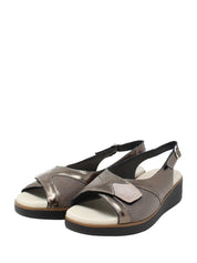 Sandali zeppa Grigio Susimoda