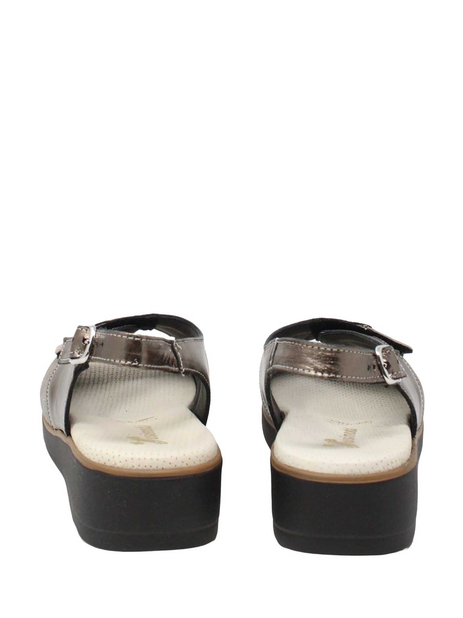 Sandali zeppa Grigio Susimoda