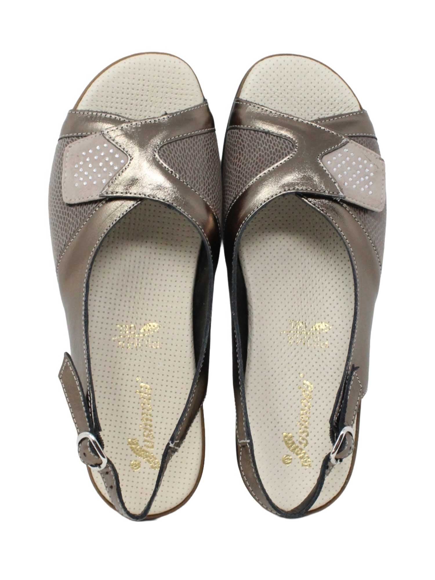 Sandali zeppa Grigio Susimoda