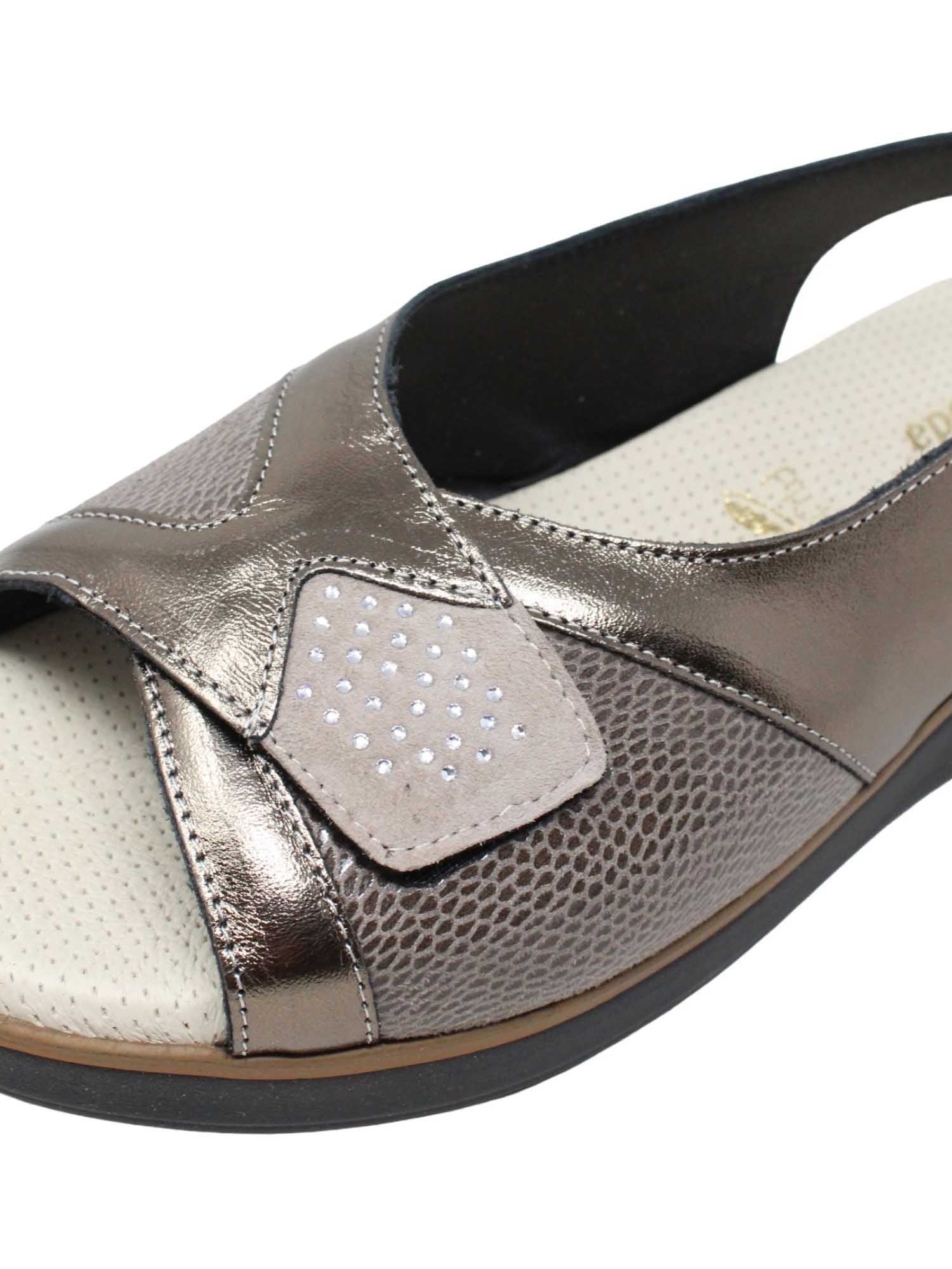 Sandali zeppa Grigio Susimoda