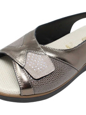 Sandali zeppa Grigio Susimoda